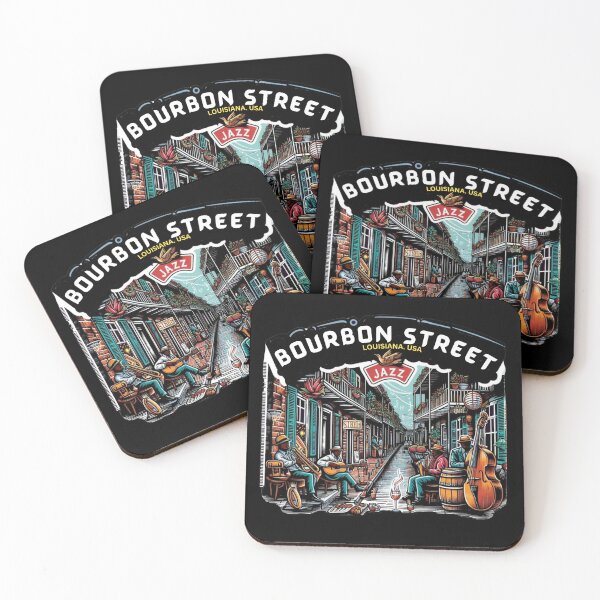 Item preview, Bourbon Street, Louisiana USA designed and sold by Myra365Art.