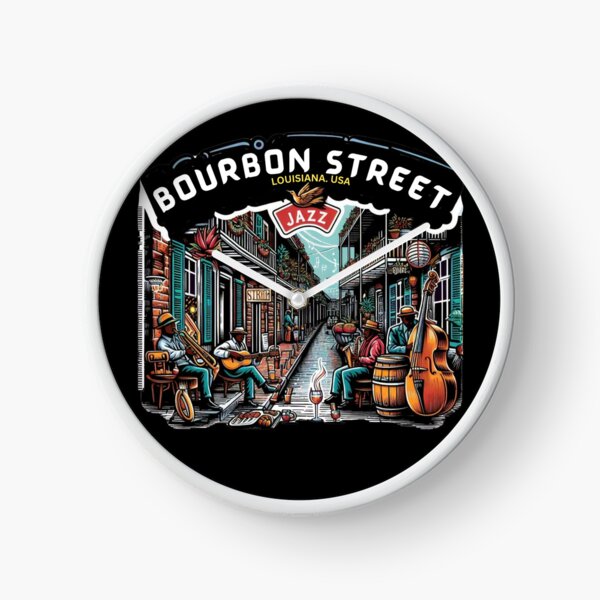 Item preview, Bourbon Street, Louisiana USA designed and sold by FineArtsPro.