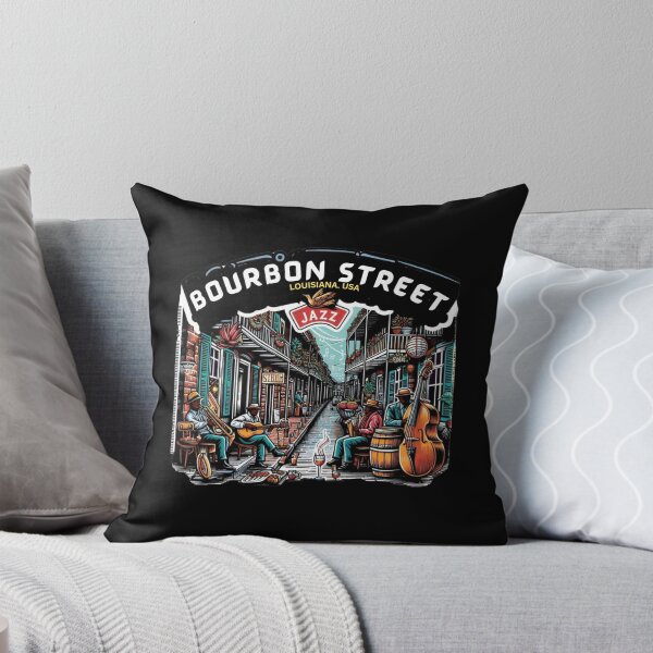 Item preview, Bourbon Street, Louisiana USA designed and sold by FineArtsPro.