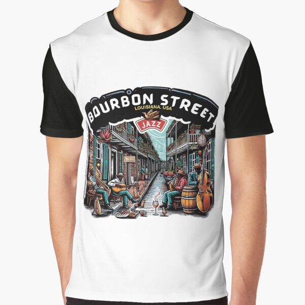 Item preview, Bourbon Street, Louisiana USA designed and sold by FineArtsPro.
