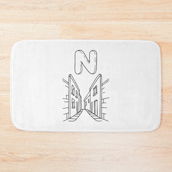 Item preview, An Illustration of letter N stand for Narrow designed and sold by rasagamastore.
