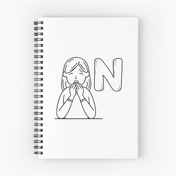 Item preview, An Illustration of letter N stand for Nausea designed and sold by rasagamastore.