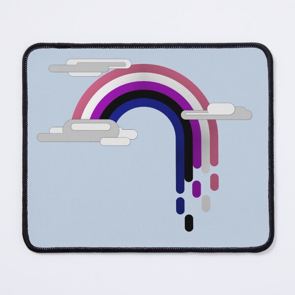 Item preview, Gender Fluid Pride Flag Minimalist Drip Rainbow Design designed and sold by LiveLoudGraphic.