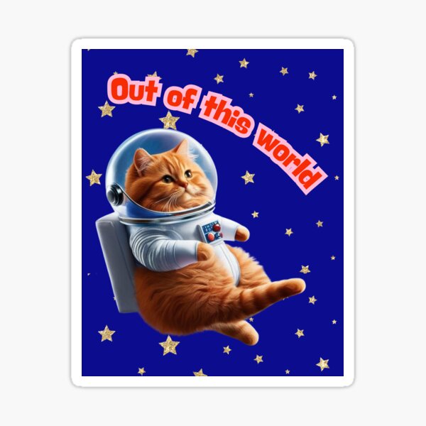 Artikel-Vorschau von Nicht von dieser Welt: Cosmic Cat Adventure, designt und verkauft von Beepopalula.