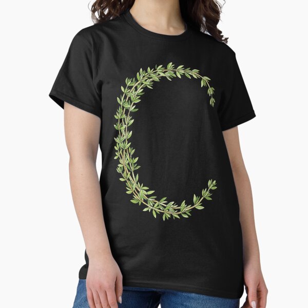 THYME LETTER C Classic T-Shirt