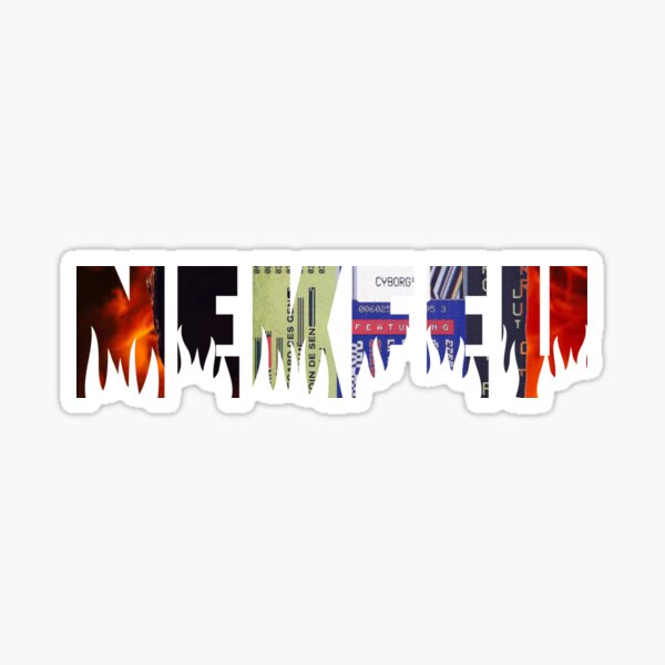 Nekfeu - Cyborg / Feu Sticker