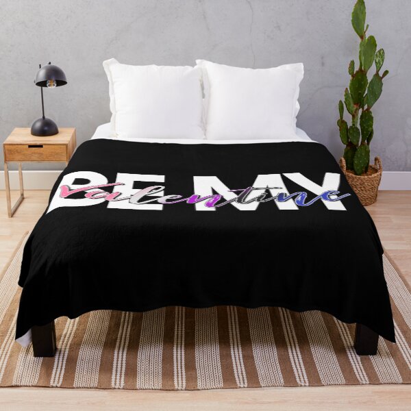 Item preview, Be My Valentine Gender Fluid Pride Holiday Typography Design designed and sold by LiveLoudGraphic.