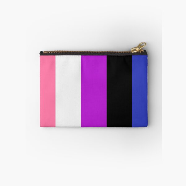 Item preview, Vertical Repeating Gender Fluid Pride Flag Pattern designed and sold by LiveLoudGraphic.