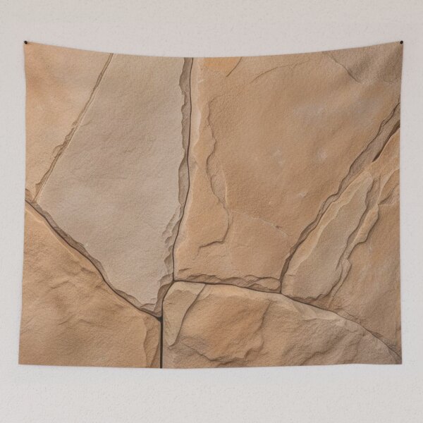 Item preview, Natural Stone Wall Texture – Beige Taupe Surface designed and sold by SurfaceCraft Studio.