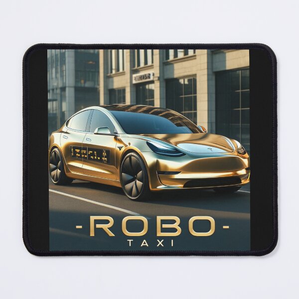 Item preview, Tesla robo taxi designed and sold by TEEJAMBOREE.