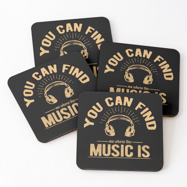 Item preview, You Can Find Me Where The Music Is designed and sold by John MacPherson Allan.