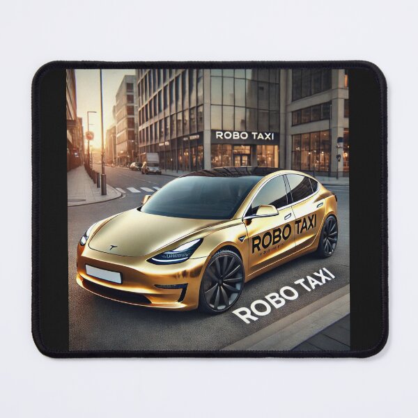 Item preview, Tesla robo taxi designed and sold by TEEJAMBOREE.