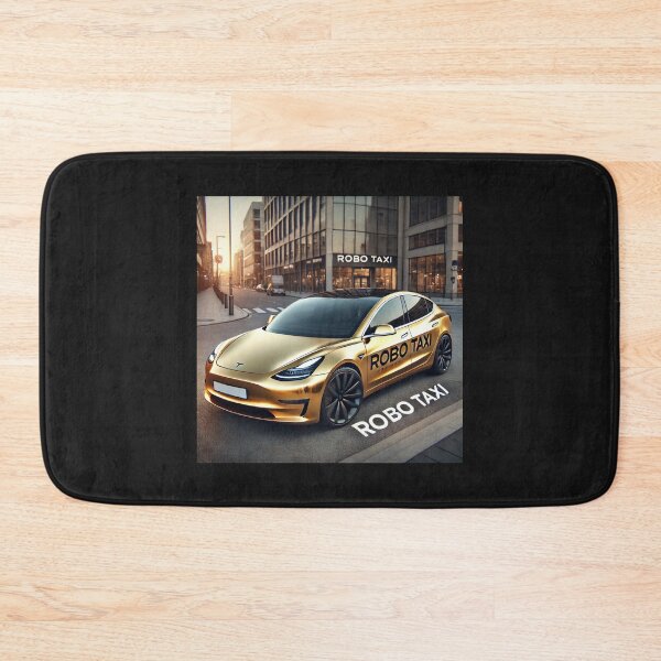 Item preview, Tesla robo taxi designed and sold by TEEJAMBOREE.