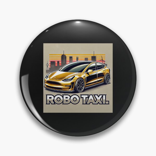 Item preview, Tesla robo taxi designed and sold by TEEJAMBOREE.