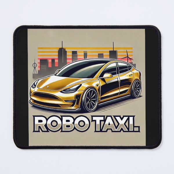 Item preview, Tesla robo taxi designed and sold by TEEJAMBOREE.