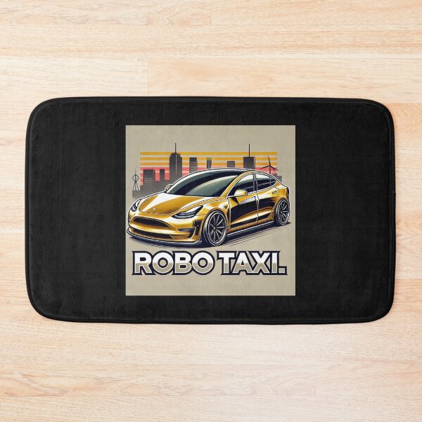 Item preview, Tesla robo taxi designed and sold by TEEJAMBOREE.