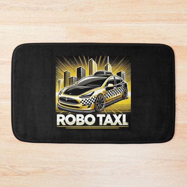 Item preview, Tesla robo taxi designed and sold by TEEJAMBOREE.