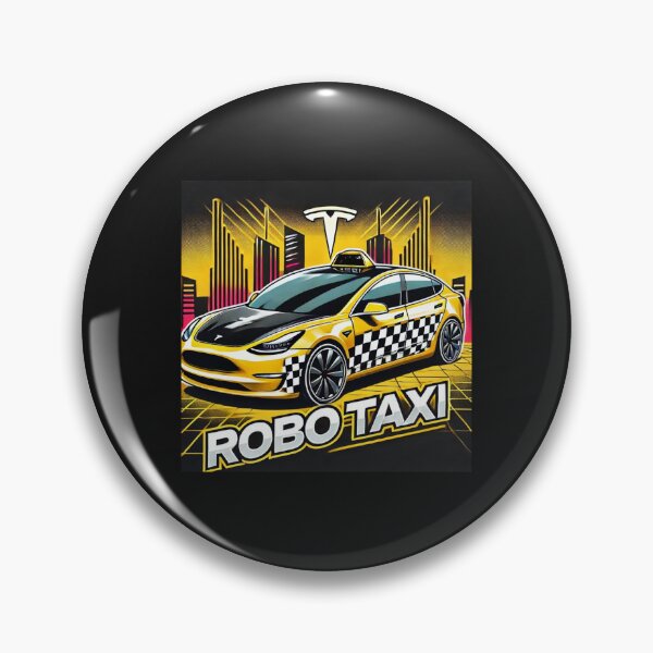 Item preview, Tesla robo taxi designed and sold by TEEJAMBOREE.