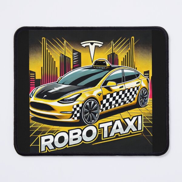 Item preview, Tesla robo taxi designed and sold by TEEJAMBOREE.