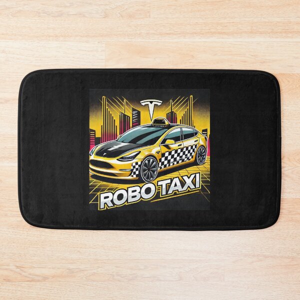 Item preview, Tesla robo taxi designed and sold by TEEJAMBOREE.
