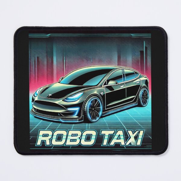 Item preview, Tesla robo taxi designed and sold by TEEJAMBOREE.