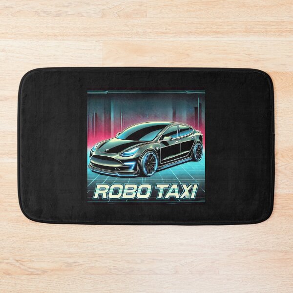 Item preview, Tesla robo taxi designed and sold by TEEJAMBOREE.