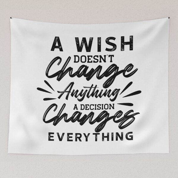 Item preview, Wishes or changes. You decide. designed and sold by Espinoza Creative.