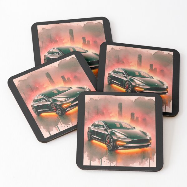 Item preview, Tesla robo taxi designed and sold by TEEJAMBOREE.