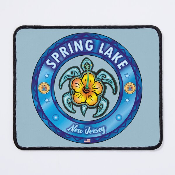 Item preview, Spring Lake Beach NJ sea turtle hibiscus designed and sold by studioss76.