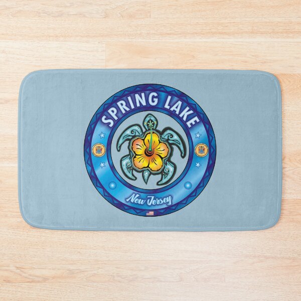 Item preview, Spring Lake Beach NJ sea turtle hibiscus designed and sold by studioss76.