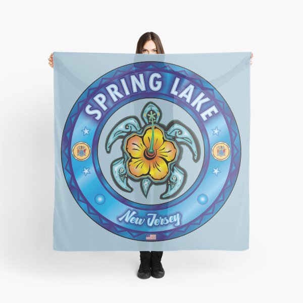 Item preview, Spring Lake Beach NJ sea turtle hibiscus designed and sold by studioss76.