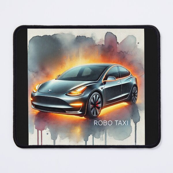 Item preview, Tesla robo taxi designed and sold by TEEJAMBOREE.