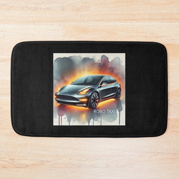Item preview, Tesla robo taxi designed and sold by TEEJAMBOREE.