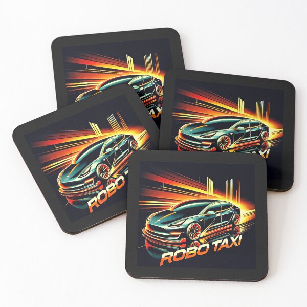 Item preview, Tesla robo taxi designed and sold by TEEJAMBOREE.