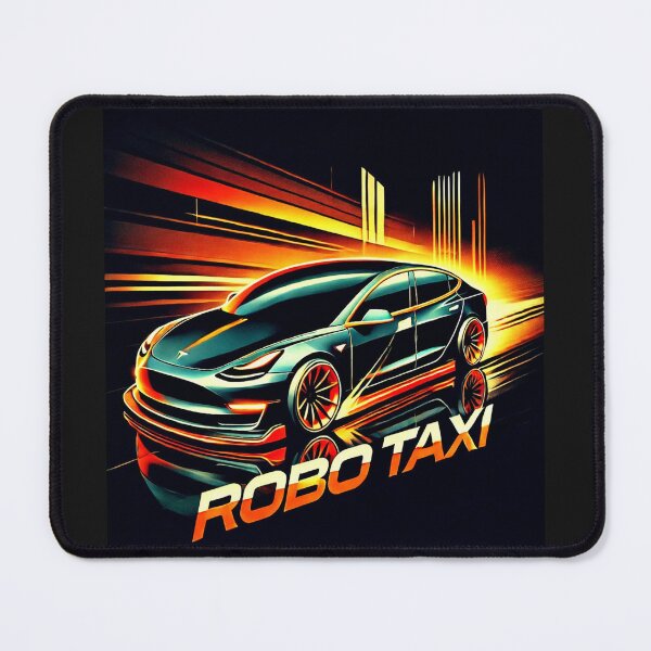 Item preview, Tesla robo taxi designed and sold by TEEJAMBOREE.