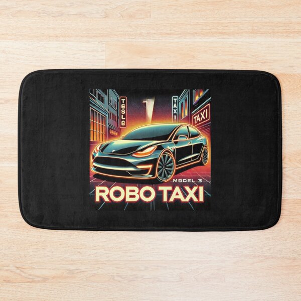 Item preview, Tesla robo taxi designed and sold by TEEJAMBOREE.
