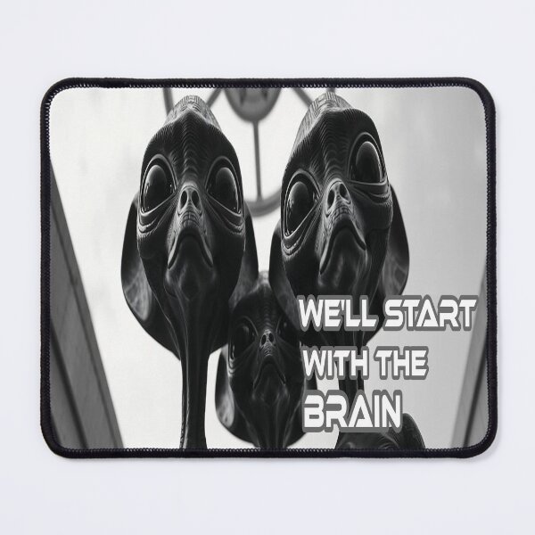Item preview, We'll Start With The Brain designed and sold by Surreallytee.