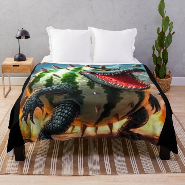 Item preview, Watermeloni Crocodili: TikTok Brainrot Fusion Italian Meme designed and sold by bra1nrot.