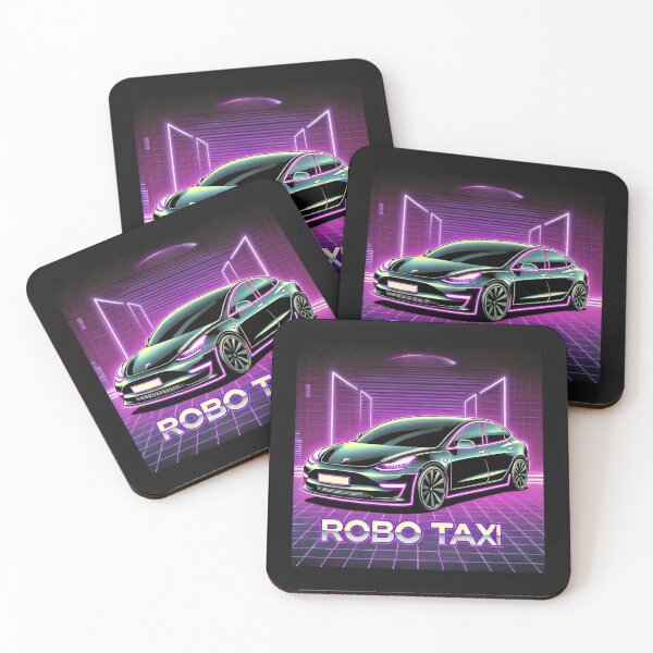 Item preview, Tesla robo taxi designed and sold by TEEJAMBOREE.