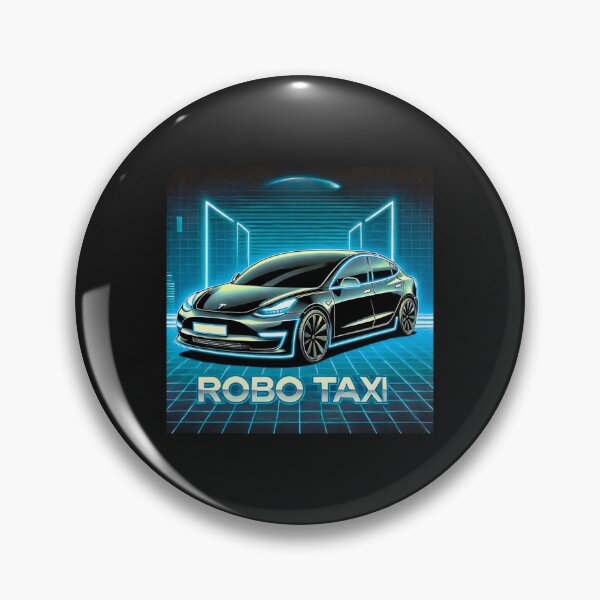 Item preview, Tesla robo taxi designed and sold by TEEJAMBOREE.