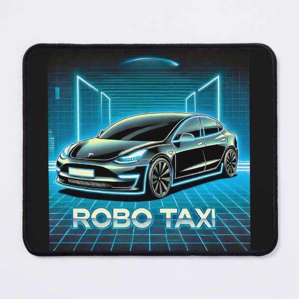 Item preview, Tesla robo taxi designed and sold by TEEJAMBOREE.