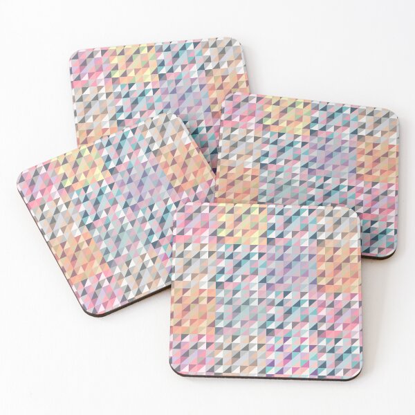 Item preview, Trendy pastel colors triangle's  designed and sold by cutecrazytshirt.