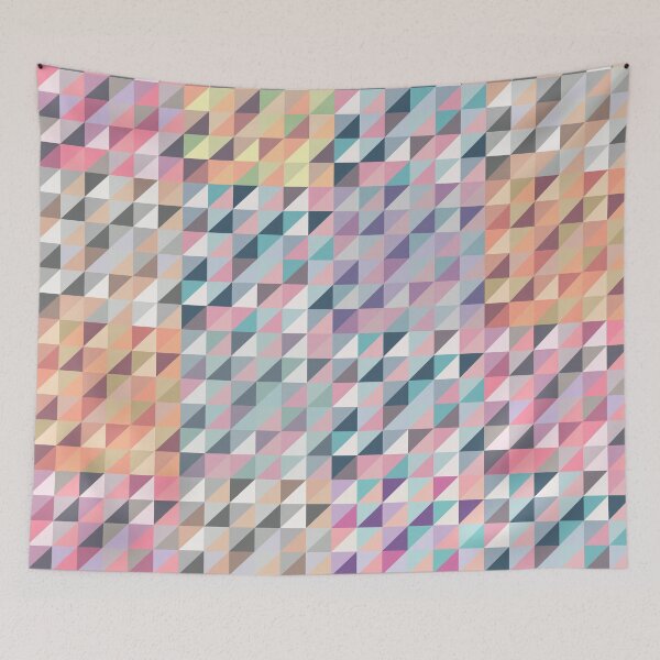 Item preview, Trendy pastel colors triangle's  designed and sold by cutecrazytshirt.