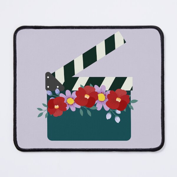 Item preview, Movie clapper board and Flowers designed and sold by AlginaPugachova.