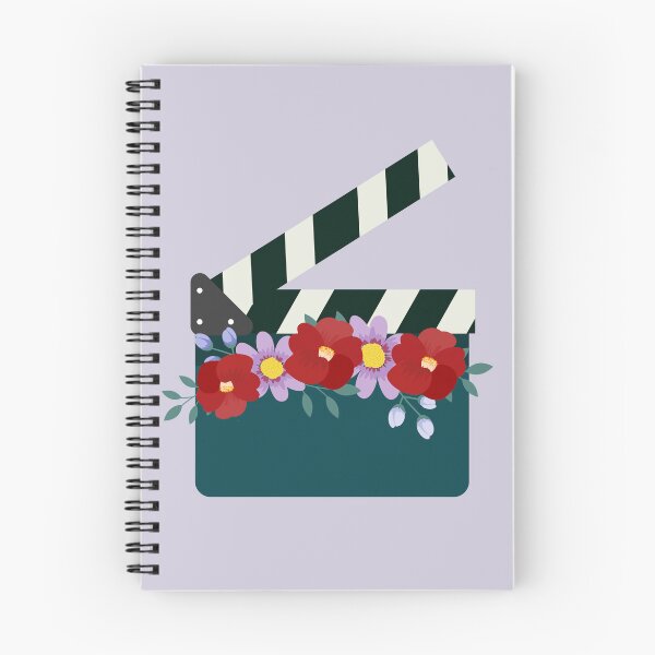 Item preview, Movie clapper board and Flowers designed and sold by AlginaPugachova.