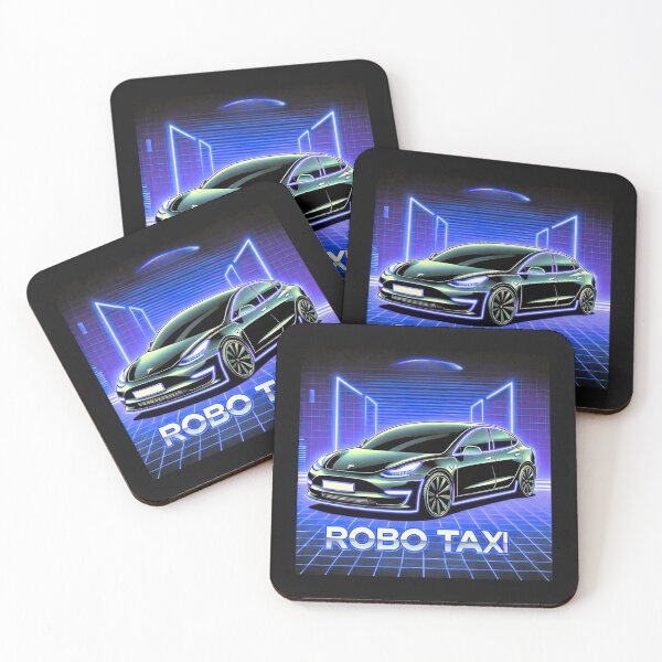 Item preview, Tesla robo taxi designed and sold by TEEJAMBOREE.