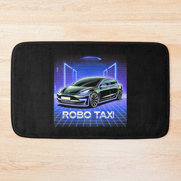Item preview, Tesla robo taxi designed and sold by TEEJAMBOREE.