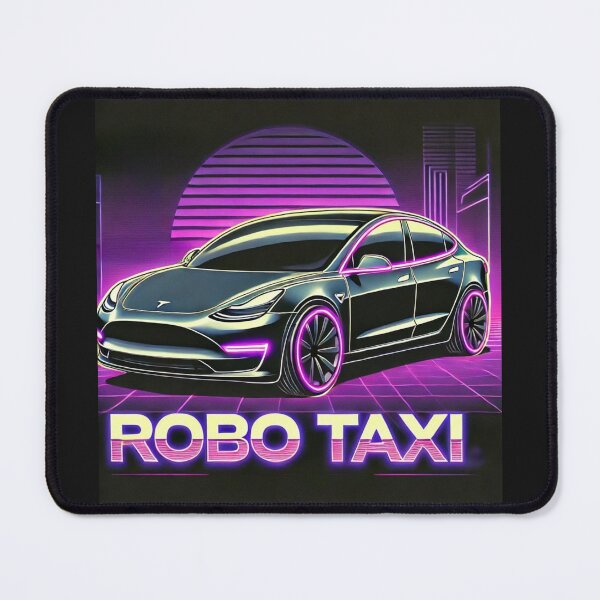 Item preview, Tesla robo taxi designed and sold by TEEJAMBOREE.