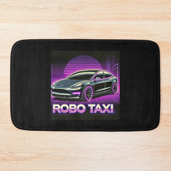 Item preview, Tesla robo taxi designed and sold by TEEJAMBOREE.