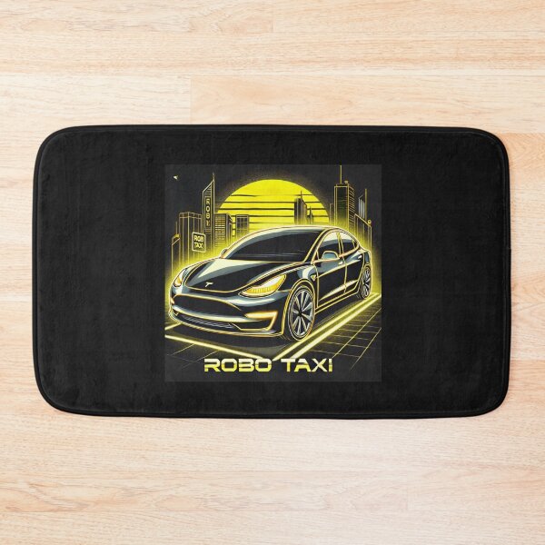 Item preview, Tesla robo taxi designed and sold by TEEJAMBOREE.